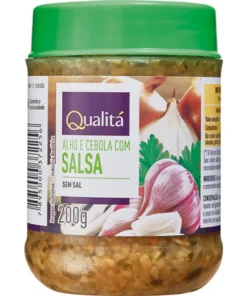 Alho e Cebola com Salsa Qualitá Pote 200g