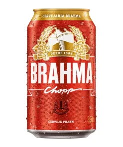 Cerveja Pilsen Chopp Brahma Lata 350ml (GELADA)