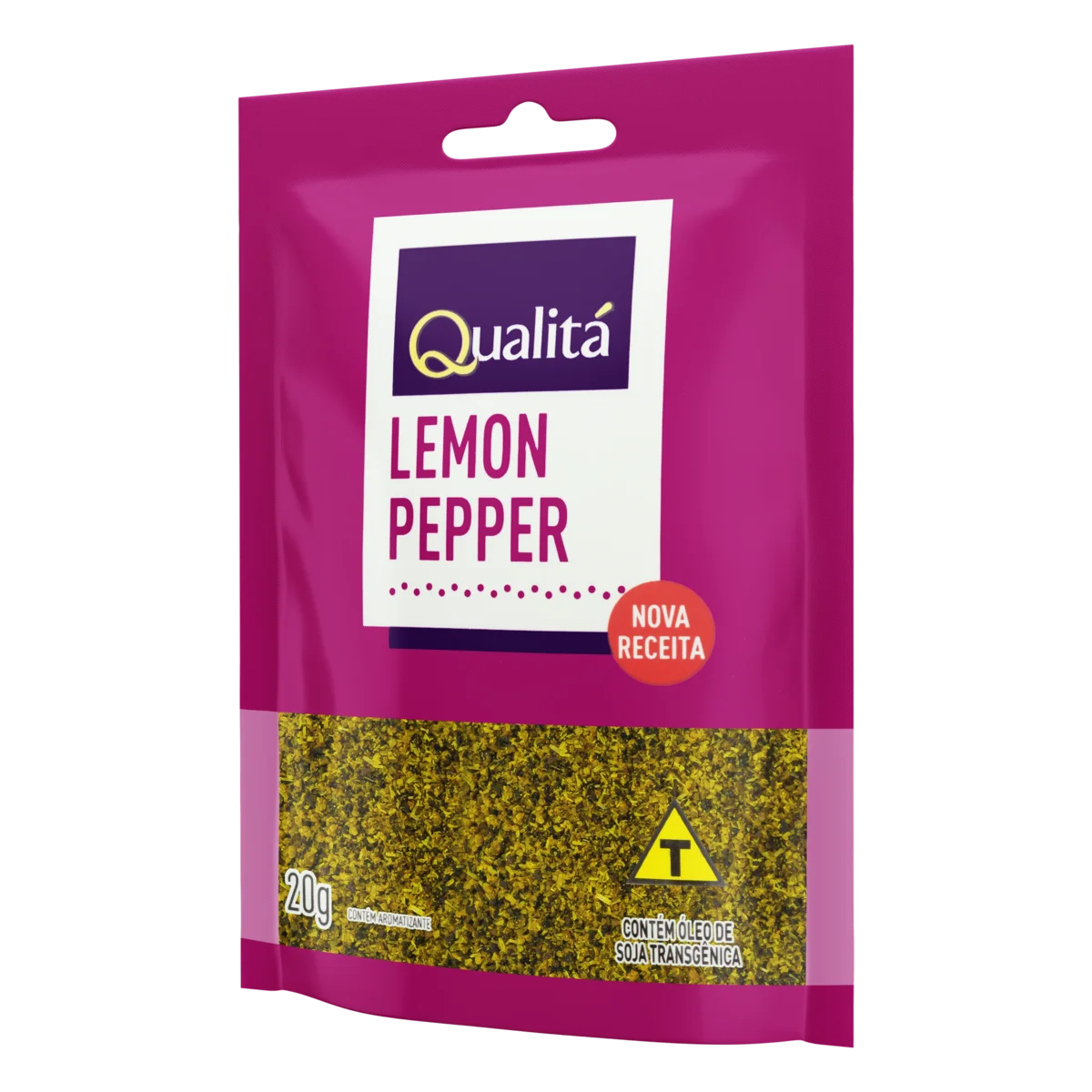 Tempero Lemon Pepper Qualitá Pacote 20g