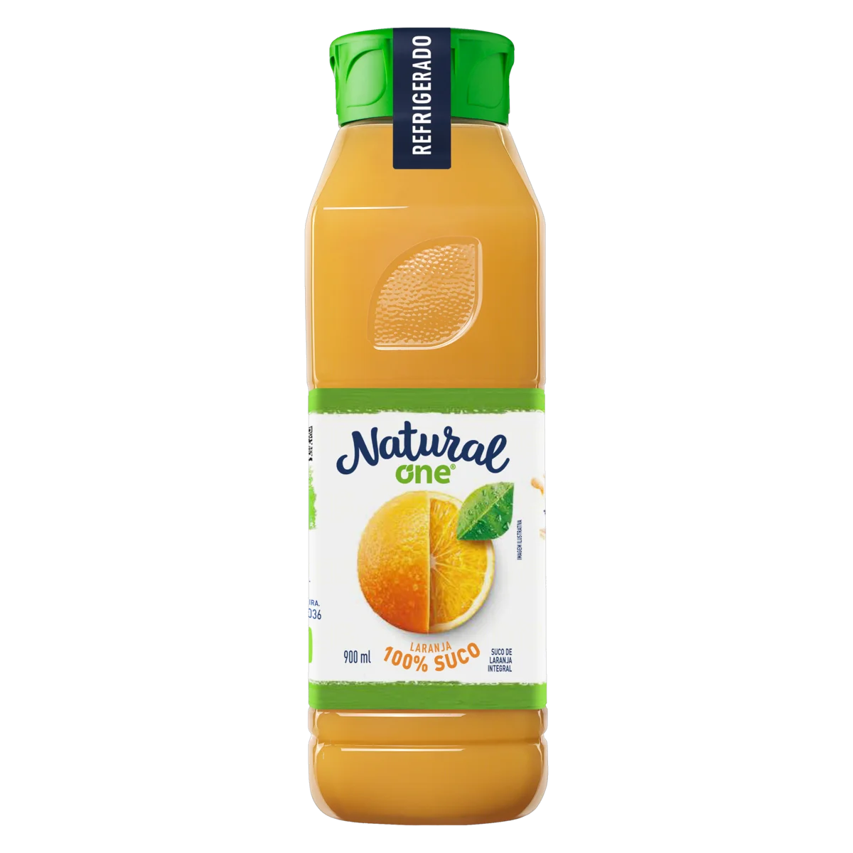 Suco Integral Laranja Natural One Refrigerado Garrafa 900ml (GELADO)