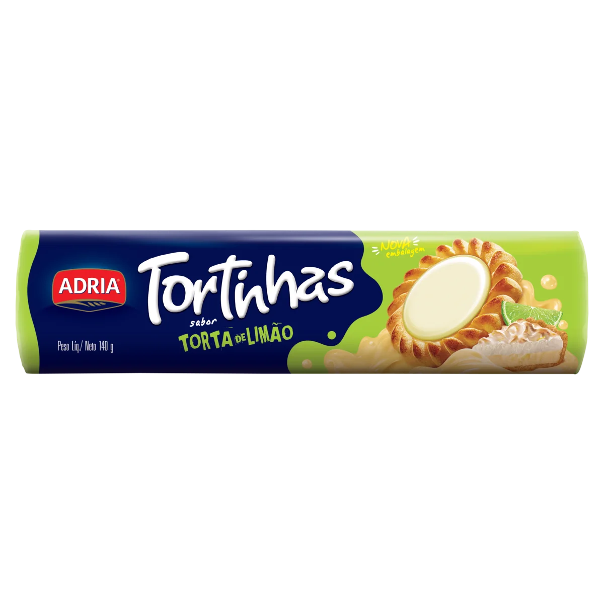 Biscoito ADRIA Tortinhas Torta De Limão 140g