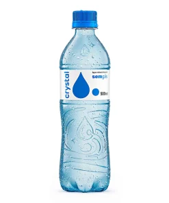 Água Mineral Natural sem Gás Crystal Garrafa 500ml
